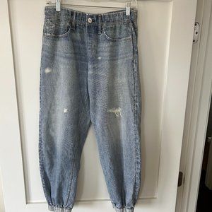 Rag and Bone Miramar Crop Cotton Jogger